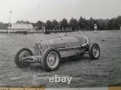 Rare 3 photos 1941 Alfa Romeo P2 Tipo A 158 Alfetta Nuvolari Ascari Enzo Ferrari