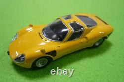 Rare Kyosho 1/64 Mini Car Collection Alfa Romeo Tipo 33 Stradale Yellow