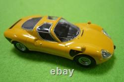 Rare Kyosho 1/64 Mini Car Collection Alfa Romeo Tipo 33 Stradale Yellow