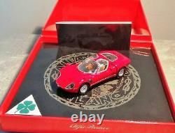 Rare Minichamps 1968 Alfa Romeo Tipo 33 Stradale Presentation Clapper Box 143