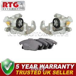 Rear Brake Calipers + Pads Fits Fiat Punto Tipo Alfa Romeo 145 146