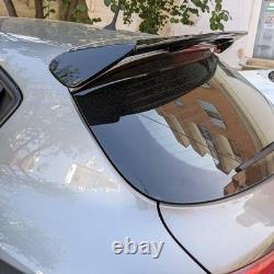 Rear spoiler, Alfa Giulietta universal myth spoiler for cars glossy black