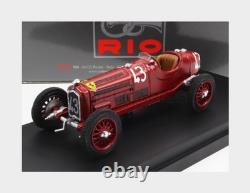 Rio-models 4686 Alfa Romeo P3 Tipo B N 43 Coppa Acerbo 1935 T. Nuvolari Red