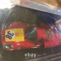 Spark 1/43 Alfa Romeo Tipo 33/2 #38 Red Le Mans 24h 1968 5th Place Model