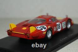 Spark 1/43 Le Mans Out Delta Alfa Romeo Tipo 33/2 38 1968 24H 5Th T33/B