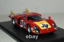 Spark 1/43 Le Mans Out Delta Alfa Romeo Tipo 33/2 38 1968 24H 5Th T33/B