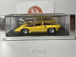 Spark 143 Alfa Romeo Tipo 33 1969 Yellow S0618 MINIMAX