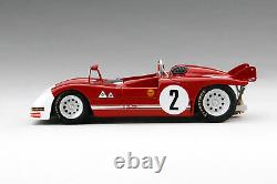 TSM MODEL TSM154310 1/43 Alfa Romeo Tipo 33/3 #2 2nd Targa Florio 1971 Autodelta