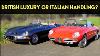 The Best Of Jaguar And Alfa But Which Should You Pick Duetto Spider Vs Jaguar E Type