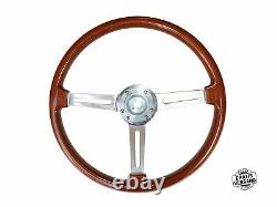 Tipo Hellebore Volante Alfa Romeo 105 / 115 Spider Gt in Legno 390mm + Mozzo