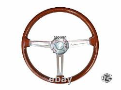 Tipo Hellebore Volante Alfa Romeo 105 / 115 Spider Gt in Legno 390mm + Mozzo