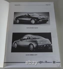 Training document/technical information Alfa Romeo Ragno / GTV Tipo 916 1995 Training document/technical information Alfa Romeo Ragno / GTV Tipo 916 1995