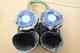 Vintage Fiamm Road Master Type Star 2 Trumpets For Alfa Romeo Lancia Maserati