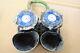 Vintage Fiamm Road Master Type Star 2 Trumpets For Alfa Romeo Lancia Maserati