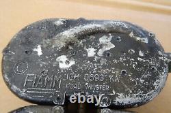 Vintage Fiamm Road Master Type Star 2 Trumpets for Alfa Romeo Lancia Maserati