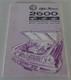 Workshop Manual Alfa Romeo 2600 Spider Sprint Sedan Type 106'1964 Reprint