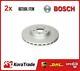 X2 Pcs Brake Disc Set 0986478521 Bosch I