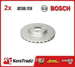 X2 Pcs Brake Disc Set 0986478521 Bosch I