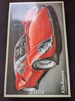 1/16 Fujimi Modèle Alfa Romeo Tipo 33 Instructions De Fonctionnement De La Boîte En Plastique