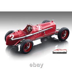1/18 Tecnomodel Alfa Romeo P3 Tipo B N°2 Rudolf Caracciola Gp Allemand 1932 1er