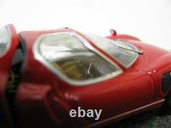 1/43 Minichamps Alfa Romeo Tipo 33 Stradale 1968 Rouge Diecast (moteur Détaillé)