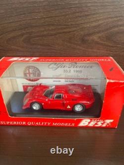 1/48 Alfa Romeo Tipo 33.2 Test Meilleure mini-voiture italienne