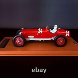 118 Alfa Romeo P3 Tipo B Monza GP 1932 #24 Tazio Nuvolari Édition limitée 50 Tecnomodel