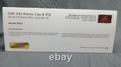 118 Tecnomodels TEC18266B Caracciola Alfa Romeo P3 Tipo B 1er GP d'Italie 1932