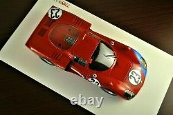1968 Alfa Romeo Tipo 33/2 Voiture De Course Daytona 24 Andretti Bianchi Tsm 118 Box