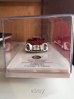 1970 ALFA ROMEO TYPE 33/3 #36 24 Heures du Mans 1/43 Modèle TSM TSM144312