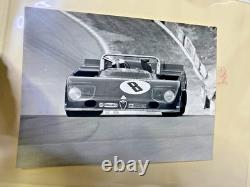 1972 Brands Hatch Alfa Romeo T33/TT/3 #8 Revson Stommelen Photo Phillips