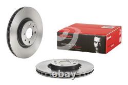 2 DISQUES DE FREIN 09.5058.11 POUR FIAT MULTIPLA/VAN PUNTO COUPE TIPO ALFA ROMEO