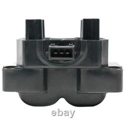 2 bobines d'allumage + bougies pour Fiat Lancia Alfa Romeo Citroën Ferrari Fso Sw 597053