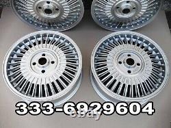 4 Jantes Alfa Romeo Millerighe Type Campagnolo 135tr390fh 4x98 Diamètre 15
