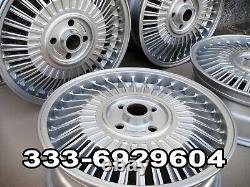 4 Jantes Alfa Romeo Millerighe Type Campagnolo 135tr390fh 4x98 Diamètre 15