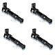 4 X La Bobine D'allumage Bremi S'adapte Fiat Iveco Mazda Lancia Abarth Vauxhall 1208108