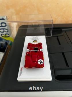 ALFA ROMEO TIPO 33/3 #36 sans étincelle 24 Heures du Mans 1970 1/43 modèle TSM rare
