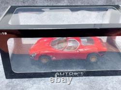 AUTOart 1/18 Alfa Romeo Tipo 33 Stradale Prototype 1967 Non utilisé