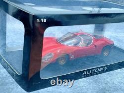 AUTOart 1/18 Alfa Romeo Tipo 33 Stradale Prototype 1967 Non utilisé
