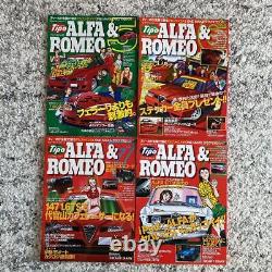 Alfa & Romeo Magazine Tous Les 21 Volumes + Tipo 2004 Nov. Issue Du Japon