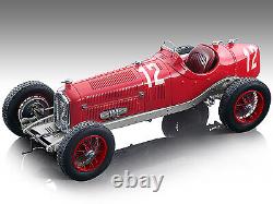 Alfa Romeo P3 Tipo B #12 Lauréat Français Gp 1932 1/18 Modèle Tecnomodel Tm18-266d