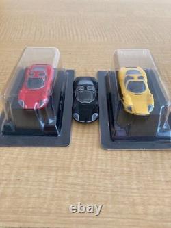 Alfa Romeo Tipo 33 1/64 Kyosho lot de 3, modèle réduit en métal, voiture de course classique