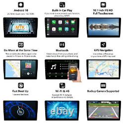 Cam+10.1 Android 2 Din Vidéo De Voiture Stéréo Radio Carplay Gps Sat Nav Dsp Chef D'unité