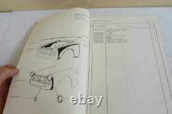 Catalogue de pièces détachées Alfa Romeo 2600 Spider Sprint Berline