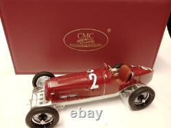 Cmc Alfa Romeo Tipo B P3 n°2 Rudolf Caracciola vainqueur du Grand Prix d’Allemagne 1932 1/18 M-220