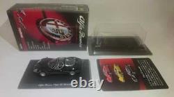 Collection de mini voitures Alfa Romeo Kyosho 1/64 2 Tipo 33 Stradale Noir