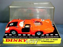 DINKY TOYS MODÈLE N° 210 ALFA ROMEO 33 TIPO. LE-MANS VN MIB