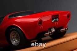 DMH 118 Échelle Alfa Romeo Tipo 33 Stradale Rosso Corsa Modèle de Voiture Roues Argentées