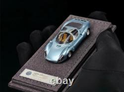 DMH Alfa Romeo Tipo 33 Stradale à l’échelle 1/64, modèle réduit en résine bleu, édition limitée