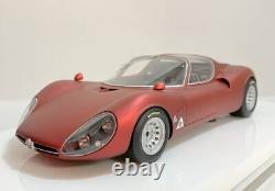 Décrire Machine Honneur Échelle taille 1/18 CLA AlfaRomeo Tipo 33/2 Stradale Rouge JPN